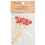 Οδοντογλυφιδες Party 12cm 12pcs 36591 Tpster