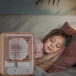 Ανεμιστήρας κλιματιστικό USB led με υδρονέφωση Κωδικός: 500-001223 ΟΕΜ - Image 5