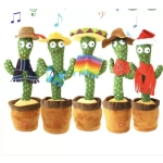 Λούτρινο Cactus με Κίνηση & Ήχο (Διάφορα Σχέδια) 1τμχ 38499