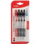 Tpster Στυλό Ballpoint 0.7mm με Πολύχρωμο Μελάνι 4τμχ 25899