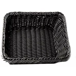 ΚΑΛΑΘΙ ΤΕΤΡΑΓΩΝΟ RATTAN 24cm x 24cm ΜΑΥΡΟ    7351133