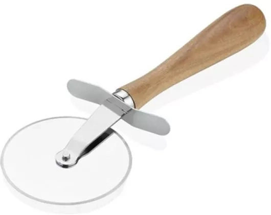 1736345313_3288351070409 ΡΟΔΑ ΠΙΤΣΑΣ INOX ΞΥΛΙΝΗ ΛΑΒΗ 24.5cm 401107040 - Image 1