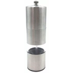 ΠΙΠΕΡΟΜΥΛΟΣ ΓΥΑΛΙΝΟΣ INOX 17,5cm 2914010103