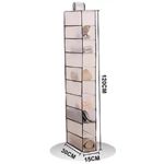 Tpster Θήκη Αποθήκευσης σε Καφέ Χρώμα 15x30x120cm 31016