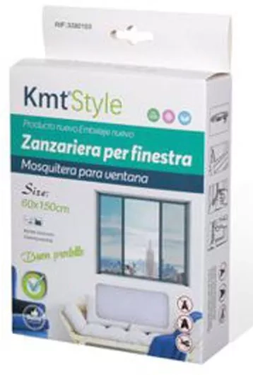 1738675660_8435674801530 Σίτα Παραθύρου Λευκή 60x150cm KMT-3280153 - Image 1