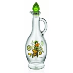 ΚΑΝΑΤΑΚΙ ΓΥΑΛΙΝΟ 500ml ΔΙΑΦΑΝΟ ΜΕ ΠΩΜΑ DECOR 514242-TS SZ