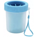 Nunbell Pet Δοχείο για Καθαρισμό Πατούσας Σκύλου Μπλε 9.5x11.5cm 34023
