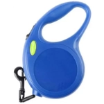 Nunbell Pet Πτυσσόμενο Λουρί/Οδηγός Σκύλου Ιμάντας σε Μπλε Χρώμα 5m 33948