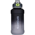Tpster Παγούρι Πλαστικό 1300ml Μαύρο