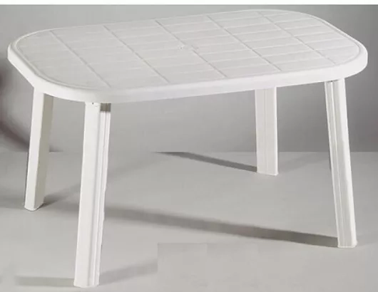 1744382112_mrelephant_57149692 ΤΡΑΠΕΖΙ ΠΛΑΣΤΙΚΟ ΟΒΑΛ ΛΕΥΚΟ 80cm Χ 125cm Homestyle ΜΒ 107126 - Image 1