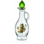 ΚΑΝΑΤΑΚΙ ΓΥΑΛΙΝΟ ΔΙΑΦΑΝΟ 250ml ΜΕ ΠΩΜΑ DECOR 514241-TS SZ