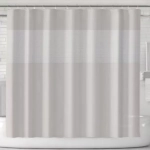 ΚΟΥΡΤΙΝΑ ΝΤΟΥΣ ΛΕΥΚΟ-ΑΣΠΡΟ 180*180CM 60782-TS SZ