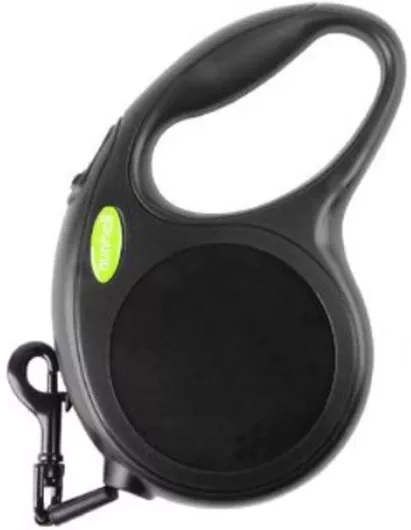 1744382115_mrelephant_46557233 Nunbell Pet Πτυσσόμενο Λουρί/Οδηγός Σκύλου Ιμάντας σε Μαύρο Χρώμα 5m 33948 - Image 1