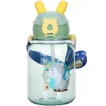 Tpster Παιδικό Παγούρι Πλαστικό Πράσινο 600ml 36441-1
