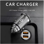 Φορτιστής Αναπτήρα Αυτοκινήτου – Car Charger TC-550 Ασημί  SDS-28351 5202079283512 SSS