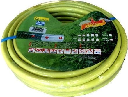 21233501215 ΛΑΣΤΙΧΟ ΠΟΤΙΣΜΑΤΟΣ ½ inch 15 ΜΕΤΡΑ ΚΙΤΡΙΝΟΣ - Image 1