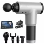 Συσκευή Μασάζ για το Κεφάλι Muscle Massager Fascial Gun KH-320-G Grey/black KH-320-G