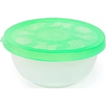 Homestyle Λεκάνη Στρογγυλή 30x30εκ. με Καπάκι 107067-25 Πράσινη