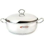 Homestyle Βαθιά Ανοξείδωτη Κατσαρόλα 10.3lt / 30cm - 0243015