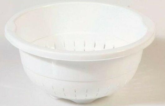 5203493010333 Viomes Σουρωτήρι Ζυμαρικών Πλαστικό 25x28cm 104033-24 - Image 1