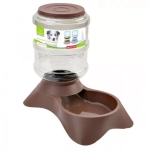 Nunbell Pet Ποτίστρα Αυτόματη για Σκύλο σε Καφέ χρώμα 3.5lt
