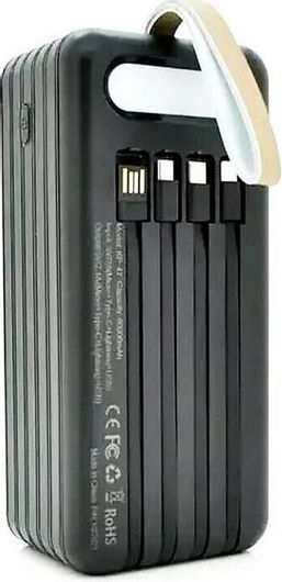 7826886688674 GP860 Power Bank 60000mAh 22.5W με 4 Θύρες USB-A και Θύρα USB-C λευκο - Image 1