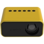 YT500 Mini Projector Λάμπας LED με Ενσωματωμένα Ηχεία Κίτρινος