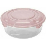 Hega Hogar Δοχείο Φαγητού Πλαστικό Ροζ 2800ml 9835