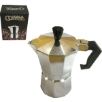 00201097 Μπρίκι Espresso 2cups Ασημί