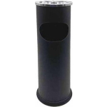 Homestyle Μεταλλικός Κάδος Απορριμμάτων 61678-2 8lt Μαύρος - Image 2