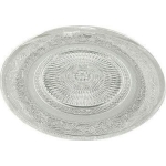 AGC Διακοσμητική Πιατέλα Γυάλινη 77521979 20x20cm