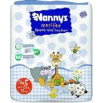 Nannys Baby's Wish Πάνες με Αυτοκόλλητο Sensitive No. 6 για 15-30kg 16τμχ