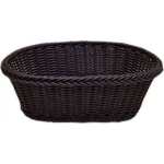 GTSA Καλάθι Ψωμιού Ψάθινο σε Μαύρο Χρώμα 25x20x8cm 76-2023 - Image 2