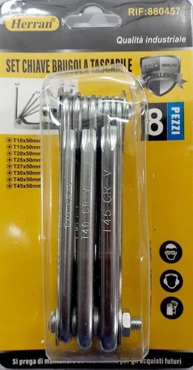 mrelephant_4299381 Herran Σουγιάς με 8 Κλειδιά Torx 880457 - Image 1