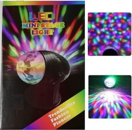 mrelephant_5025813 LED 18180 Διακοσμητικό Φωτιστικό με Φωτισμό RGB Party Light LED σε Μαύρο Χρώμα - Image 1