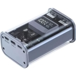 Treqa TR-956 Power Bank 10000mAh 20W με 2 Θύρες USB-A και Θύρα USB-C Power Delivery / Quick Charge 3.0 Γκρι