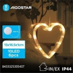 Aigostar Διακοσμητικό Φωτιστικό Καρδιά LED Μπαταρίας 530543