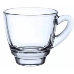 Homestyle Φλιτζάνι Espresso Γυάλινο Διάφανο 65ml 73559