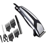 Kemei Κουρευτική Μηχανή Ρεύματος Silver/Black KM-4640 - Image 3